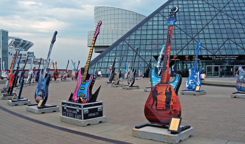 Rock and Roll Hall of Fame and Museum Opens in Cleveland Deborah Wilker
